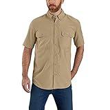 Carhartt Force Relaxed Fit Lightweight Short-Sleeve Shirt Dark Khaki