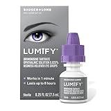 LUMIFY Redness Reliever Eye Drops, For Whiter & Brighter Looking Eyes, 0.25 Fl Oz (7.5 mL)