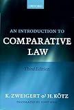 An Introduction To Comparative Law