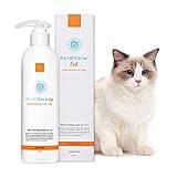 Breezytail PetO’Cera All-in-One Cat Shampoo and Conditioner | Hypoallergenic Cat Skin & Coat Care | Itch Relief, Moisturizing & Rejuvenating | Veterinarian Approved and Formulated (10.1oz, 300ml)