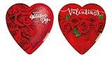 Valentine's Day Heart Boxes with Chocolates - Pack of 2 Hearts - Smiling Sweets - Delicious Treats for the Whole Family - Perfect for Giving that Special Someone