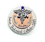LVN Registered Nurse Pin, Pinning Ceremony, Custom Stacked Nurse Pin, Nurse Pin, Nursing School Graduate