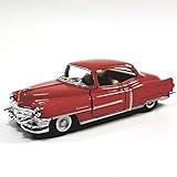 KiNSMART 1963 Cadillac Series 62 Cherry Red 5 Inch 1:43 O Scale Die Cast Metal Model Toy Classic Ventage Car