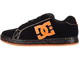 DC Men's Gaveler Low Shoe Skate, Black/Orange, 10