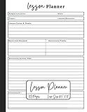 Lesson Planner: An Undated Curriculum Planner Perfect for Lesson Plan for Teachers & Homeschool!