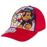 Nickelodeon Baseball Cap, Paw Patrol Marshall Adjustable Toddler Boy Hats for Kids, Red, Ages 2-4 and Ages 4-7
