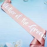 Magnusson's Garden Mother of The Groom Sash, Bachelorette Party Sashes, Bridal Shower Supplies, Wedding Accessories for Groom to Be's Mother