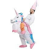 TOLOCO Inflatable Costume for Adults Unicorn Costume Blow up Costume Adult Halloween Costumes