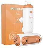 Bath Jets for Tub,Portable Jet Spa for Bathtub with Dual Hydro Jets for Tub Creates Soothing Bubbles, Bath Jet Spa for Relax Spa Bath at Home Use (Yellow)