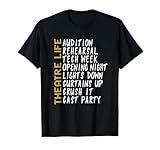 Theatre Gift Acting Thespian Play Director T-Shirt