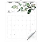 Aesthetic 2025-2026 Wall Calendar - Runs from June 2025 Until December 2026 - The Perfect Large Modern Greenery Calendar Planner for Easy Organizing