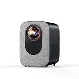 [Built-in APPS] 4K Projector with Wifi & Bluetooth, Jimveo 800 ANSI Native 1080P, Compatible with Netflix/YouTube/Prime Video, Electric Focus & 4P Keystone Outdoor Portable Smart Projector