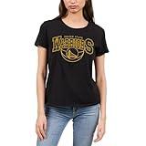 Junk Food x NBA - Monochrome Team Logo - Women's Short Sleeve Fan Shirt - Officially Licensed NBA Apparel Black