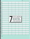 7 Column Excel Log Book: Excel Blank Spreadsheet Notebook for Lists, Information Tracking & Small Business Accounting and Bookkeeping