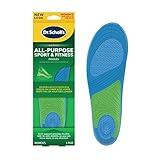 Dr. Scholl’s Sport Insoles - Superior Shock Absorption and Arch Support to Reduce Muscle Fatigue and Stress on Lower Body Joints for Women Size 6-10