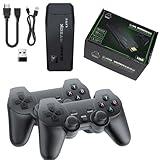 2024 New 20000+ Games Retro Game Console Video Gaming , Plug and Play Video Game Stick , 4K HDMI Output,9 Classic Emulators,with Dual 2.4G Wireless Controllers