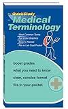 The Quick Study for Medical Terminolgy (Quickstudy Books)