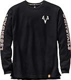 Legendary Whitetails Men's Non-Typical Long Sleeve T-Shirt, Black, Large