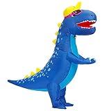 Decalare Inflatable Dinosaur Costume Adult, Inflatable T-Rex Costumes, Full Body Halloween Costumes For Mens/Women, Blow up Costumes