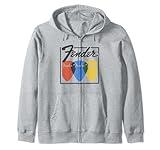 Fender Colorful Vintage Guitar Picks Zip Hoodie