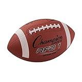 Champion Sports Rubber Football (Official Size), Brown, 11.5 (RFB1)