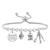 PLITI Baker Bracelet Culinary Student Gift Culinary School Graduation Gift She Believed She Could So She Did Bangle (she believed Baker bg)