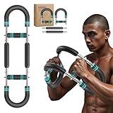EINOJEOY Twister arm Trainer, Adjustable Resistance Chest Workout Equipment,Forearm Power Exercise bar, pectoralis spinalis Device, Portable Detachable Design(60-90lbs)