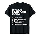 Software Development T-Shirt | Funny Coding Programming Tee T-Shirt