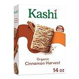 Kashi Breakfast Cereal, Fiber Cereal, Family Breakfast, Cinnamon Harvest, 14oz Box (1 Box)