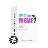 WHAT DO YOU MEME? Core Game (New Edition) Now Including GIF's & Refreshed Content by Relatable, The Game for Meme Lovers, Perfect Christmas Party Game, Stocking Stuffers or Funny White Elephant Gifts