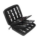 JSVER 96 Slots Game Card Case For New Nintendo Switch 3ds Hard Carrying Case for Nintendo 3DS, 3DS XL，New 2DS XL LL,2DS, DS, DSi, DSi XL LL,Nintendo Switch, Sony PS Vita Games, SD Memory Cards