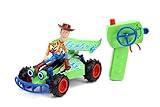 Jada Disney Pixar Toy Story 4 Turbo Buggy W/ Woody Radio Control Vehicle, 2.4 Ghz, 1: 24