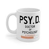 Doctor Of Psychology Student Coffee Mug Psy D Student Clinical Therapist Future Counselor Psychologist (11 oz)
