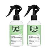 Fresh Wave Odor Eliminator Spray & Air Freshener, 8 oz., Pack of 2 - Odor Absorbers for Home, Safer Odor Relief, Natural Plant-Based Odor Eliminator, For Furniture, Fabrics & Trash