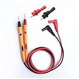 Multimeter, Precision Sharp Lead 1000V 20A Digital Multi Meter Clamp Tester Probe Test Probes Leads, Test Extension, Multimeter Accessories (Multimeter Lead+2pcs Alligator Clips)