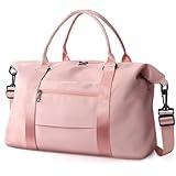 TOPBAG Travel Duffle Bag, Waterproof Weekender Bag Carry On Tote Bags for Women, Duffel Bag Sport Gym Bag for Men, Hospital Bag for Labor and Delivery, Overnight Bag Luggage Bag with Trolley Sleeve