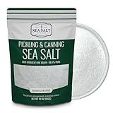 Pickling & Canning Pickling & Curing Salt for Natural Preserving, Fine Kosher Salt for Brining, 30 oz Bag, Non Iodized
