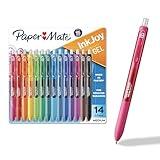 Paper Mate Colorful Gel Pens - InkJoy Gel Pens Assorted Medium Point (0.7). Perfect for Vibrant Colored Writing and Sketching with Paper Mate InkJoy 14 Count