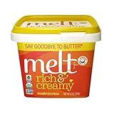 Melt Usda Organic Rich & Creamy Butter Made From Plants, 13 Ounce (Pack of 12)