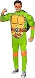 InSpirit Designs Teenage Mutant Ninja Turtles Adult Classic Michelangelo Costume | Officially licensed | Cosplay costume | Group costume | Classic costume, SM