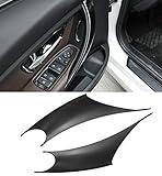 Jaronx 2PCS Door Handle Covers Compatible with BMW 3 Series 4 Series Driver Side &Passenger Side Door Pull Handle Covers (Compatible with BMW 320i,328i,330i,335i F30/F31 and 428i, 435i F32/F36)(Black)