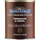 Ghirardelli Sweet Ground Chocolate and Cocoa | 3 lb. | Baking & Desserts