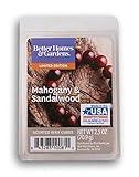Better Homes & Gardens Mahogany & Sandalwood 2018 Limited Edition Wax Melts (6 x 2.5 oz) - Home Fragrance, Aromatherapy