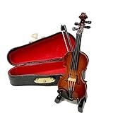 2026 New Playable Tiny Violin Figurine, Worlds Smallest Playable Tiny Sad Violin Figurine, Dollhouse Accessory Or Keychain Charm for Unique Dumb Gag Gift (3.15"x1.18"x0.59")