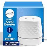 Febreze Plug Scent Booster Continuous Scent Device Oil Diffuser, Compatible with Febreze Air Freshener Plug in Refills