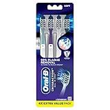 Oral-B CrossAction All In One Toothbrush, Soft, Deep Plaque Removal, 4 count