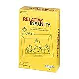 Relative Insanity, Card Games - Family Games Night, Kids Games, Laugh Till You Drop Card Games for Adults, Travel Games, Fun, Kid Games, Designed by Comedian Jeff Foxworthy, Multi-Player, Ages 14+