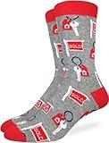 Good Luck Sock Men's Real Estate Socks, Adult, Shoe Size 7-12