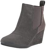 TOMS Women's Bailey Ankle Boot, Gunmetal, 6