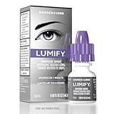 LUMIFY Redness Reliever Eye Drops, for Whiter & Brighter Looking Eyes, 0.08 Fl Oz (2.5 mL)